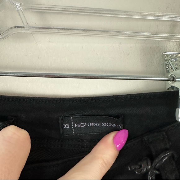 Lala Anthony by Ashley Stewart | Black Stiletto Skinny Jeans Size 18 NWT - Picture 3 of 6